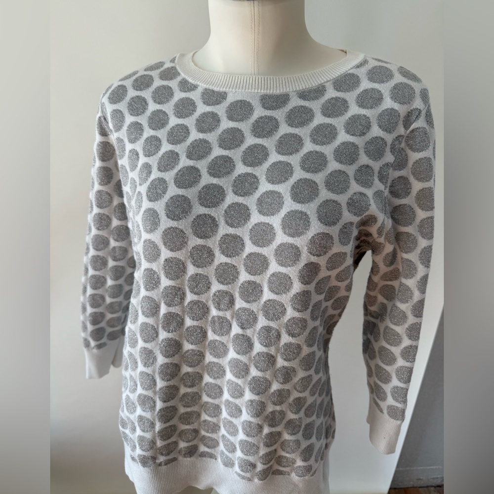 Metallic polka dot sweater Halogen Atlantic-Pacific